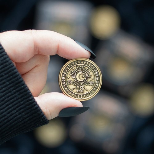 Yes decision coin - yes, antique