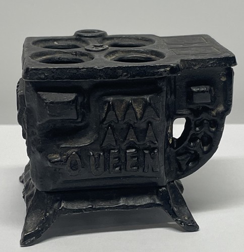 Vtg queen cast iron - cast, stove