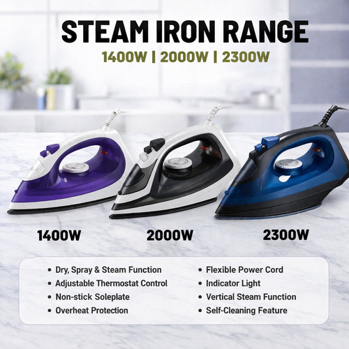 1400 2000 2300w electric steam - electric,