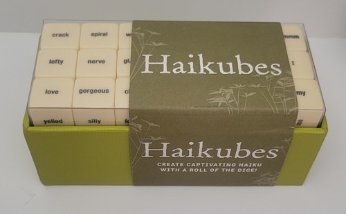 Haikubes game haiku poetry - haiku,