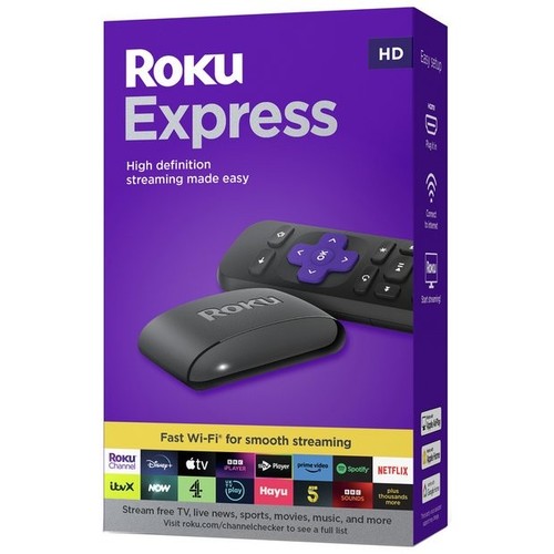 Roku express streaming - roku, hd