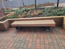 Cumaru Bench Seat made from
