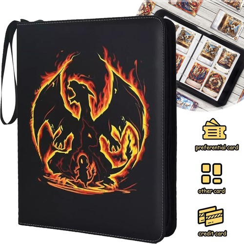 Trading card binder 400 pocket - card,