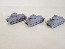 French Somua S35 tanks x3
