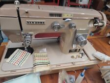 NEW HOME 509 Zigzag & Pattern Multipurpose FABRIC & LEATHER Heavy Duty Sewing...