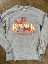 Grey long sleeve RINGNECK USA 41st Annual softball shirt size small