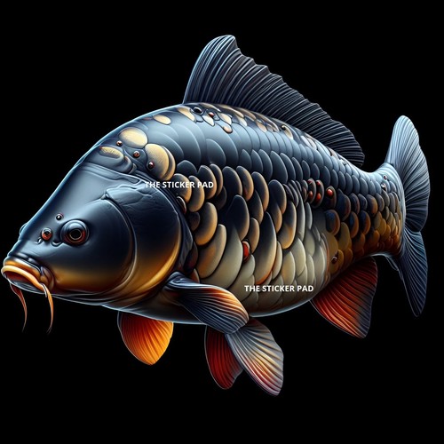 Vinyl sticker carp coarse - vinyl,