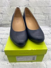 Hotter Ladies Navy Angelica Court Shoes Size 5 (PG139K31)