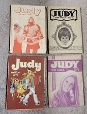 4 x Vintage Judy for Girls Annual 1973, 74, 75 & 77 Hardback