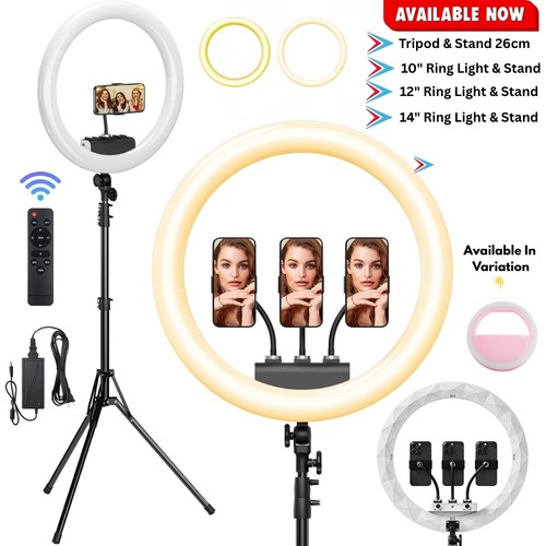 Ring light with - 12",