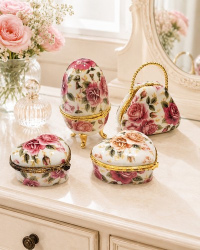 Sets porcelain pink - 4, egg