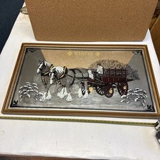 Vintage Winter Shire Horse &