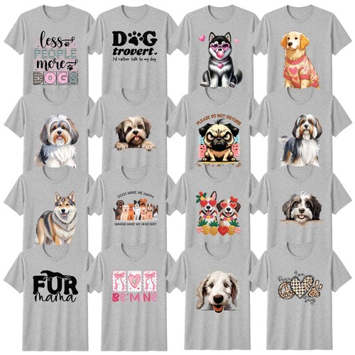 Cute dog shirt - t-shirt, golden