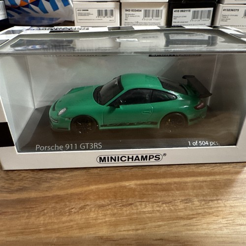 Porsche 911 gt3rs 2006 - porsche, green