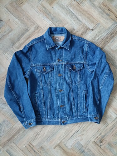 Plain pockets denim - jacket, s