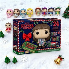 Stranger Things Christmas Advent Calendar 24 Pocket Blind Box Ornament Xmas Gift