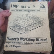 Workshop Manual Hillman Imp