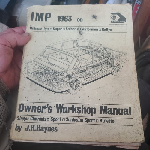 Workshop manual hillman - manual, imp