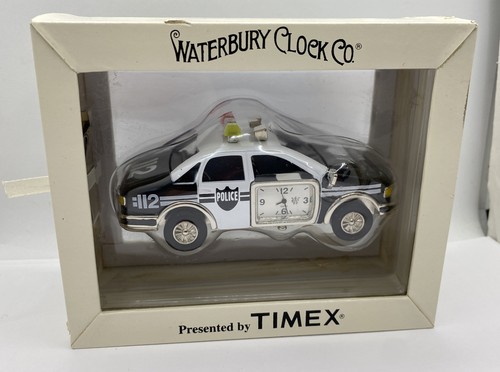 Vintage die cast police car - vintage,