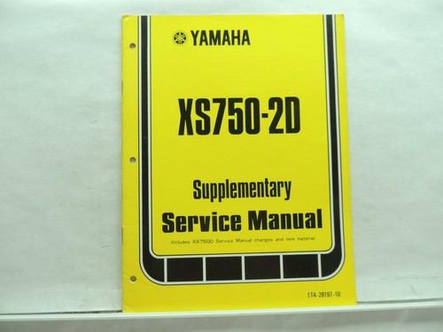 1976 yamaha xs750 - yamaha, xs750-2d