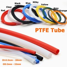 ID 0.5mm-20mm Metric PTFE Tube