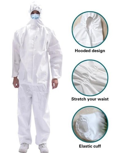 Disposable coveralls white - disposable,