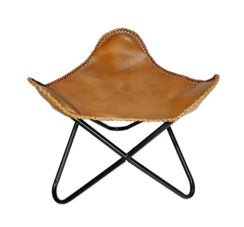 Folding footstool genuine - footstool,