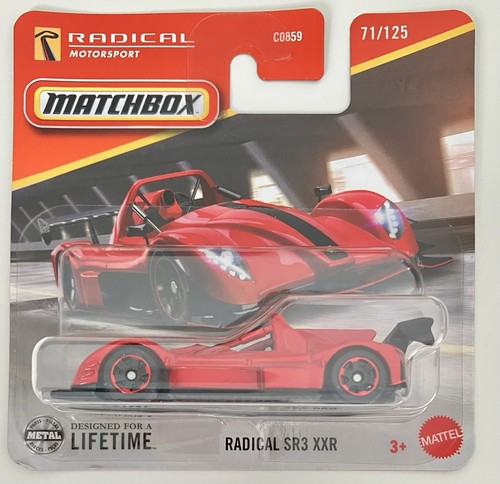 Matchbox cars radical sr3 xxr - matchbox,