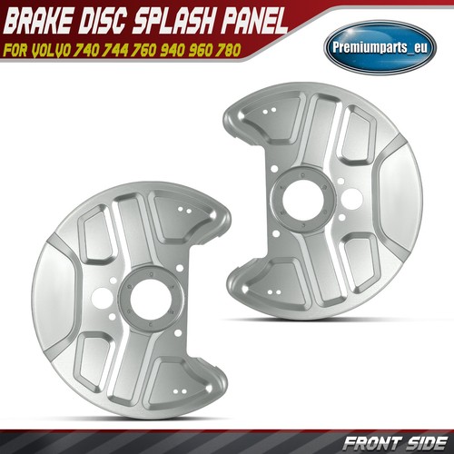 Brake disc splash panel - 2x,