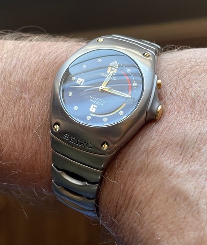 Seiko titanium kinetic - kinetic, arctura