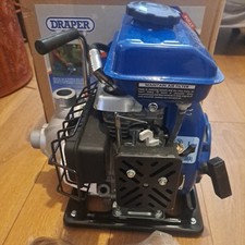 Draper 1" Petrol water pump with fittings 87680 Includes Hose Fittings & Filter
