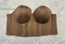 Parfait USA Size 32C Elissa Bustier Full Figure Strapless Longline Bra