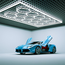 LED Lighting Car Detail Retail