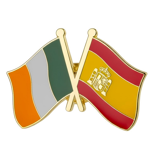 Spain national flag pin - spain, badges