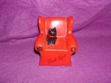 CARLTON Crested China Black
