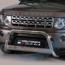 Land Rover Discovery 4 Mach EU Approved Nudge Bar Stainless Steel