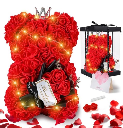 Rose bear with crown - crown, and