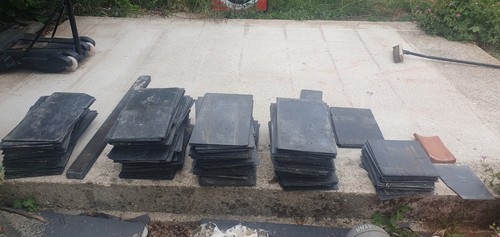 Reclaimed natural slate - natural,