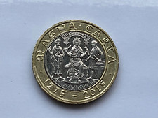 2015 MAGNA CARTA 2 POUND COIN CIRCULATED