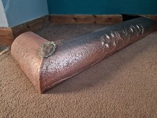 Arts & Crafts Copper & Brass Small Fire Fender Original Condition