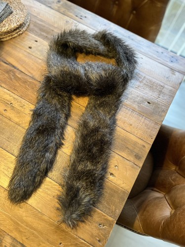 Woman vintage long - woman’s, faux