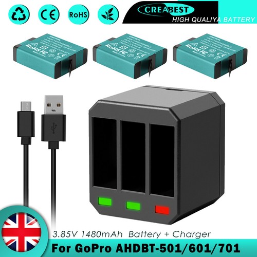Ahdbt 501 601 701 battery - 3×,