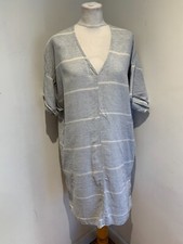 OSKA blue linen dress tunic
