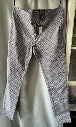 Women patterned trousers - patterned, trousers/