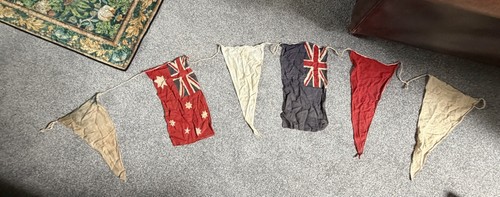 Antique maritime signal flags - maritime,