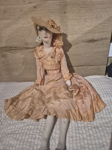 Antique french boudoir doll - , 75