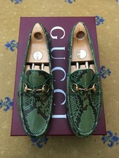 Gucci Loafers Snakeskin Shoes