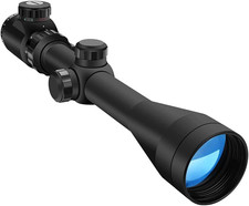 Rifle Scope 3-9X40 EG Red & Green Illuminated Sight with Flip Cover