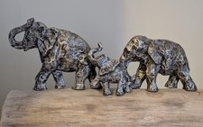 Large bronze elephant - bronze,
