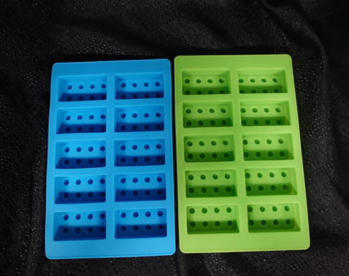 Lego building block treat mold - building,